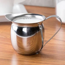 USA SELLER CREAMER/COFFEE  8 OZ STAINLESS STEEL  FREE SHIPPING US ONLY