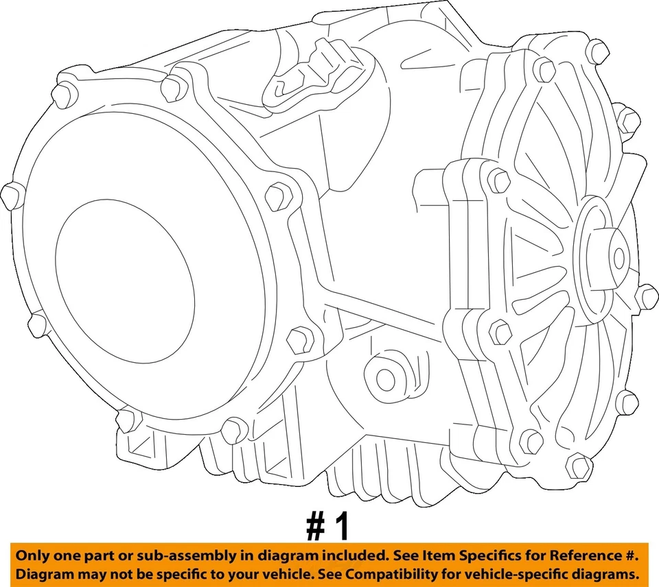 Used Differential Carrier Assembly fits: 1999 Chevrolet Corvette exc. Z06 AT 3.1 - Image 4 of 4