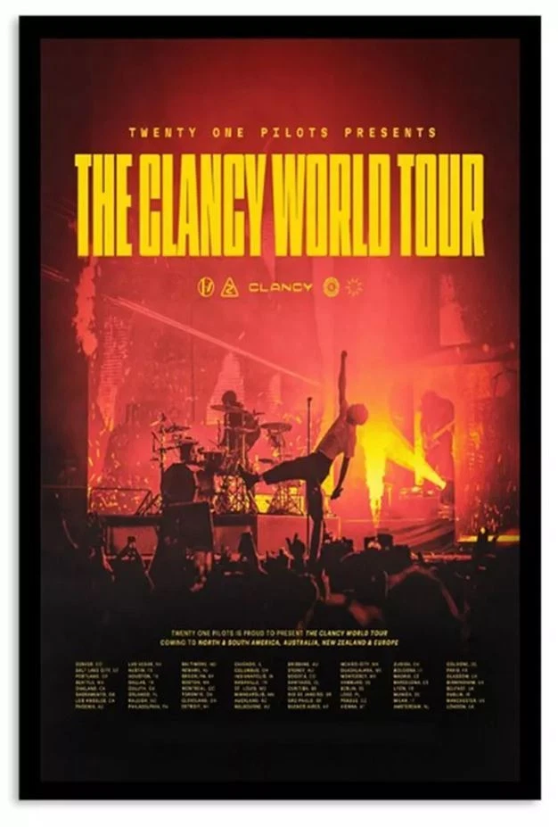The Clancy World Tour 2024 Poster