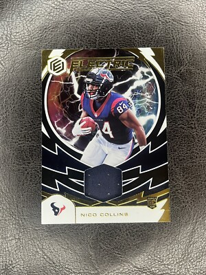 2021 Panini Elements NICO COLLINS Rookie Patch /199 Houston Texans