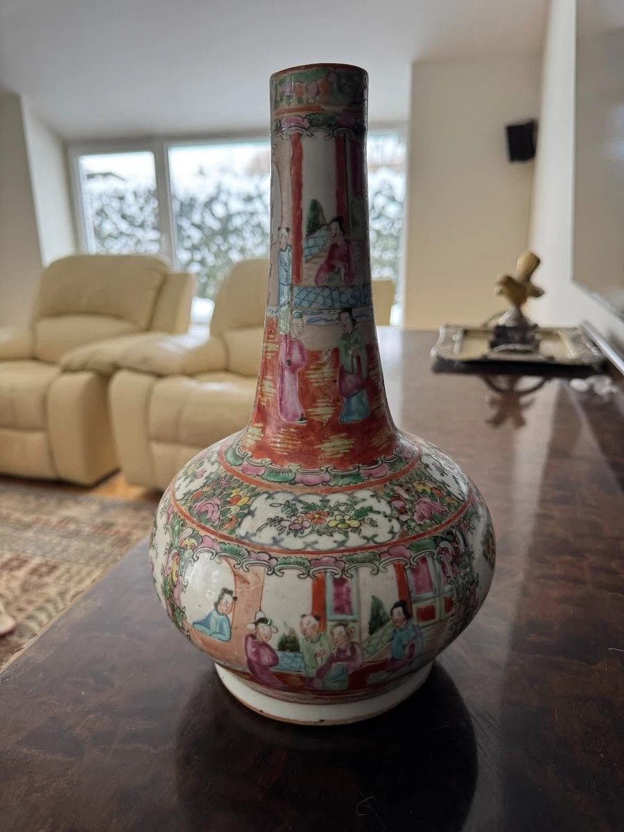 清朝瓷器在中国古董花瓶| eBay