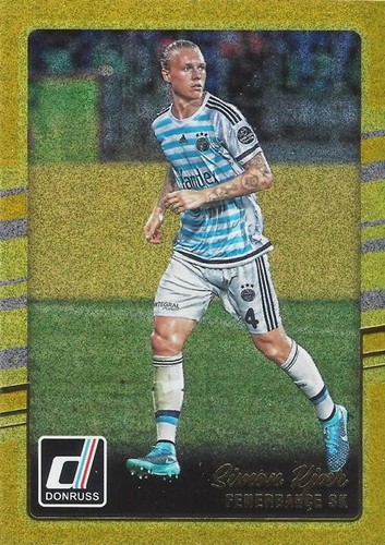 2016-17 Donruss Soccer Set Base Common (191 - 200) Gold - Picture 11 of 36