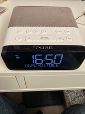 Pure Siesta Rise DAB+/DAB/FM Digital Alarm Clock Radio - Working But......