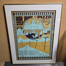 Pizza Underground 2014 Har Mar Superstar S&N Lizzo Limited Edition /1000 Framed