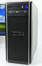 Windows XP PC Tower computer da gioco i7-2600 3,80 GHz 4 GB 500 GB DVD-RW NVIDIA 1 GB