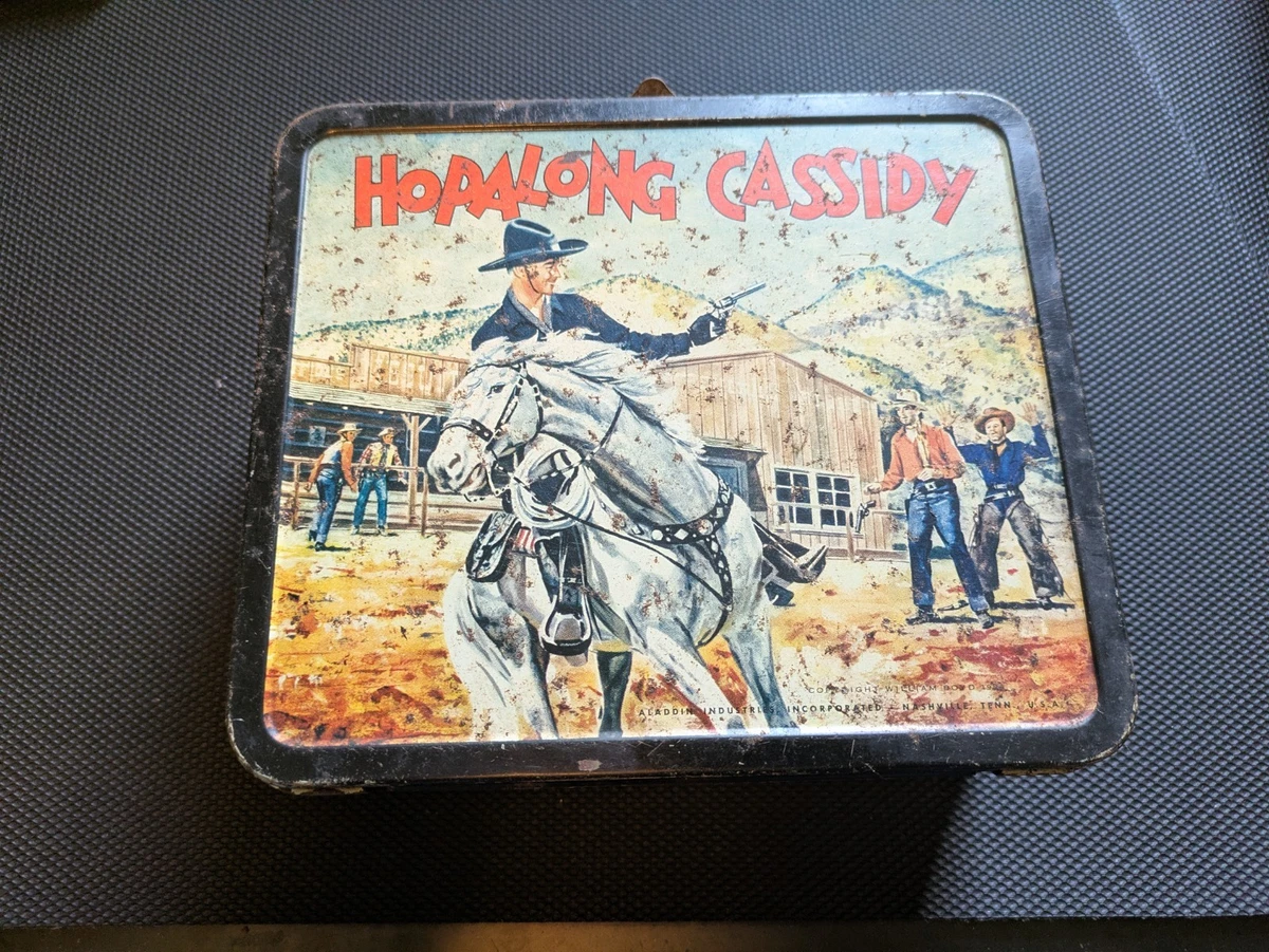 Hopalong Cassidy Metal Lunch Box for sale | eBay