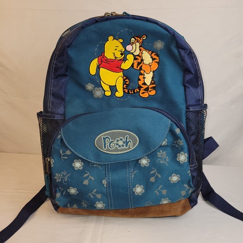 Disney 17" GROSSER Rucksack Winnie Puuh & Tigger auch 4 Beutel Büchertasche im Ruhestand