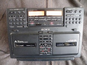 Sony CFD-770 Portable Boombox Stereo CD Radio Mega Bass  NO SPEAKERS