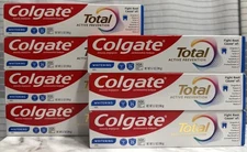7 Pack: Colgate Total Toothpaste Active Prevention Whitening Mint GEL 5.1 oz