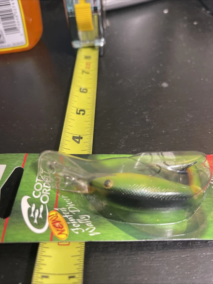 Percha Wally Diver articulada Cordell de algodón vintage CDJ522 1/4 oz nueva en caja Foto 2 de 4