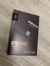 Samsung 870 EVO 2TB 2.5" SATA III Internal SSD (MZ-77E2T0B/EU).