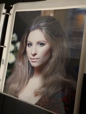 Vintage Barbra Streisand Owl and the Pussycat Movie Still Color Portrait