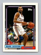1992-93 Topps #325 Mark Jackson Near Mint or Better