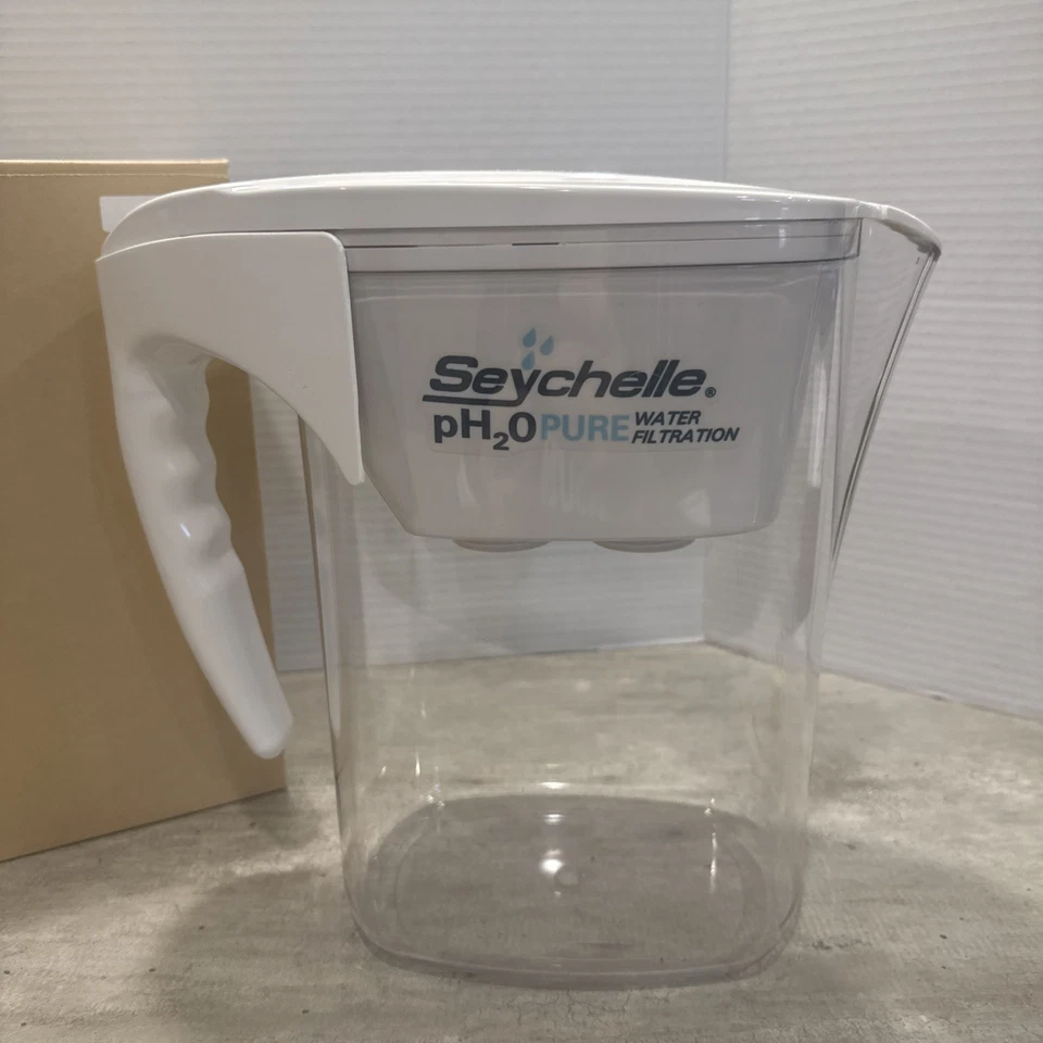 SEYCHELLE pH20 Pure Water Filtration. Pitcher Used. No Filters Included. - Image 3 of 4