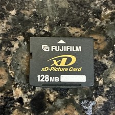 Fujifilm XD Picture Card 128MB Camera Memory Card DPC-128 Tested Working