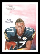 2009 Topps National Chicle Mike Wallace #C123 Rookie