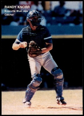 Randy Knorr Knoxville Blue Jays 1990 Best Minor League Baseball #273