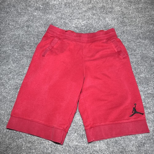 Lot of 4 Youth AIR JORDAN (L-XL) Athletic Shorts Fleece Pockets Drawstring MIX - Picture 3 of 20