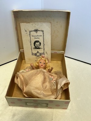 Vintage Nancy Ann Storybook Doll #155 Cinderella Went to the Ball Box Booklet