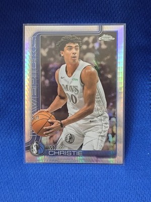 2025 Topps Chrome Basketball Hyper Max Christie #33 Mavericks