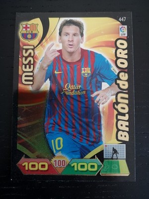 Panini Adrenalyn XL Liga BBVA 2011-12 Balon de Oro 447 Messi