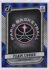 2024 Panini Donruss EuroLeague Team Logo Blue Laser 2/49 Paris Basketball 14mf