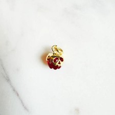 Pandora 14k Gold Disney Villains Evil Queen Apple Dangle Charm