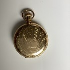 Antique 18867 Illinois Pocket Watch Size 6s RUNNING Fahys Gold Filled Case Mamie — photo 2