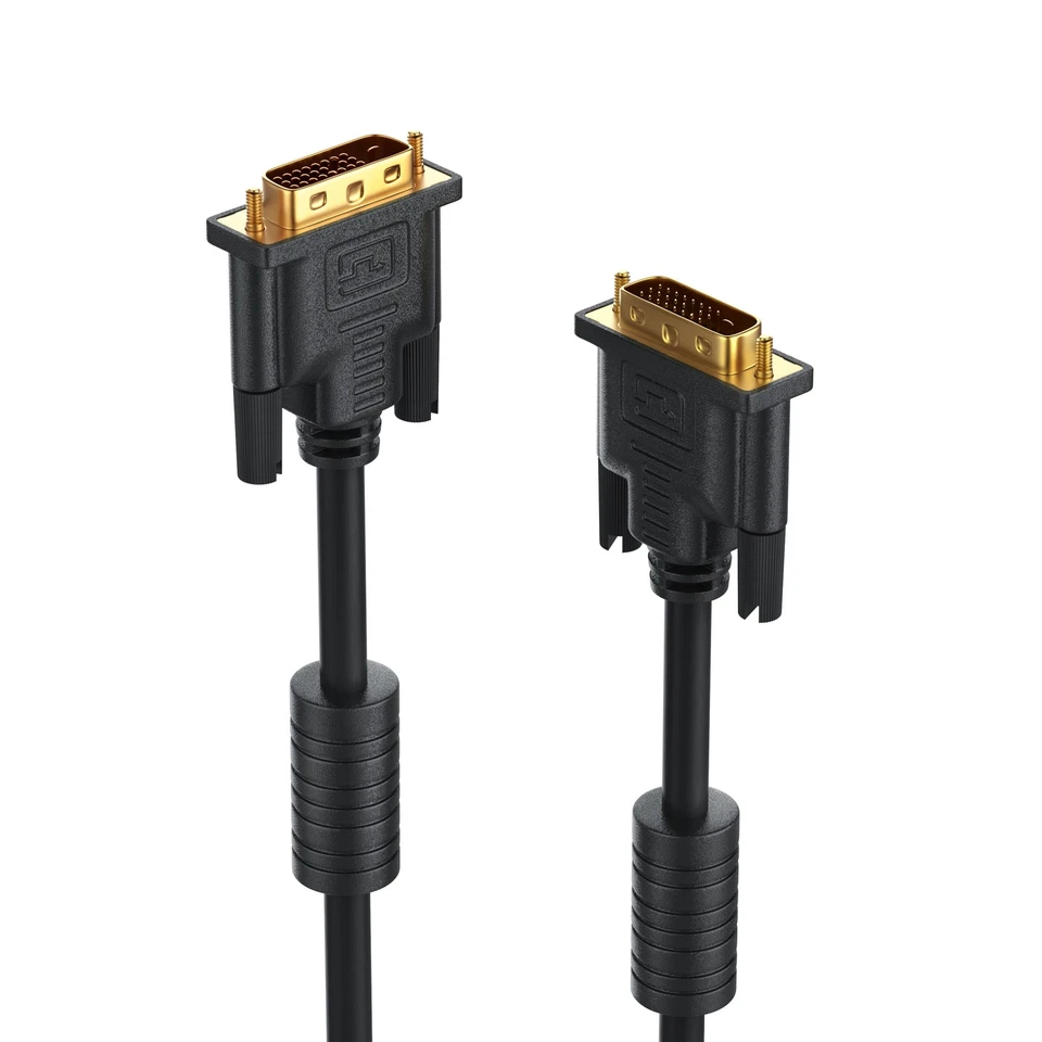 CSL Premium 3,0m High Speed DVI zu DVI Kabel Dual L 24+1 Auflösung bis 2560x1600 - Bild 2 von 3