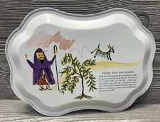 Vintage Maxwell House Coffee Tin Plate Tray Kaldi Legend On Back Unique Decor