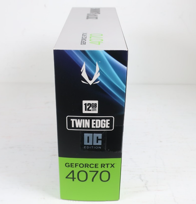 ZOTAC GAMING GeForce RTX 4070 Twin Edge OC 12GB GDDR6X Graphics