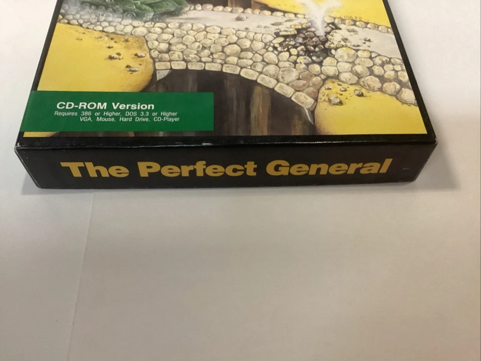 The Perfect General Cd-Rom PC 1991 QQP MS-DOS Wargame Vintage Big Box - Image 3 of 4