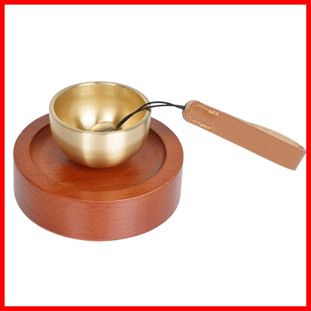 Buddhist Altar Rin Mini Pedestal Simple Elegant Tone Orin Used