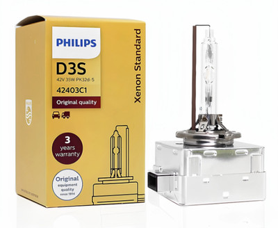 Philips D3S 42403C1 Xenon Light Car Headlight 4200K 35W PK32d-5 HID Xenon Lamp