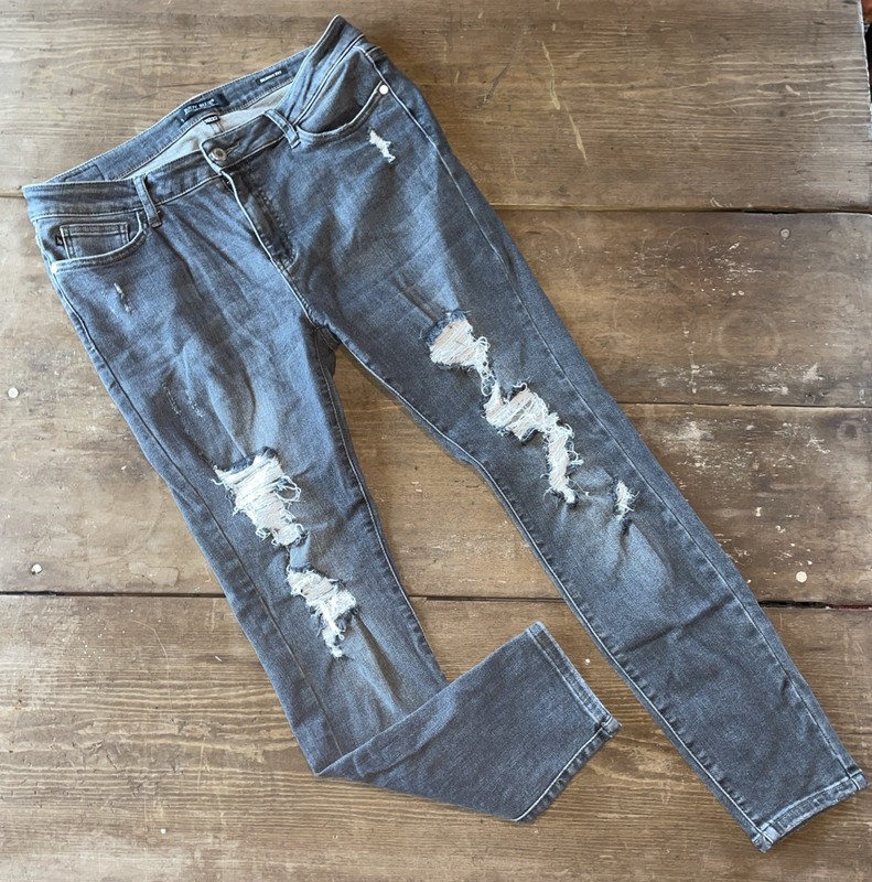 Judy Blue Black Washed Skinny Fit Jeans 15/32