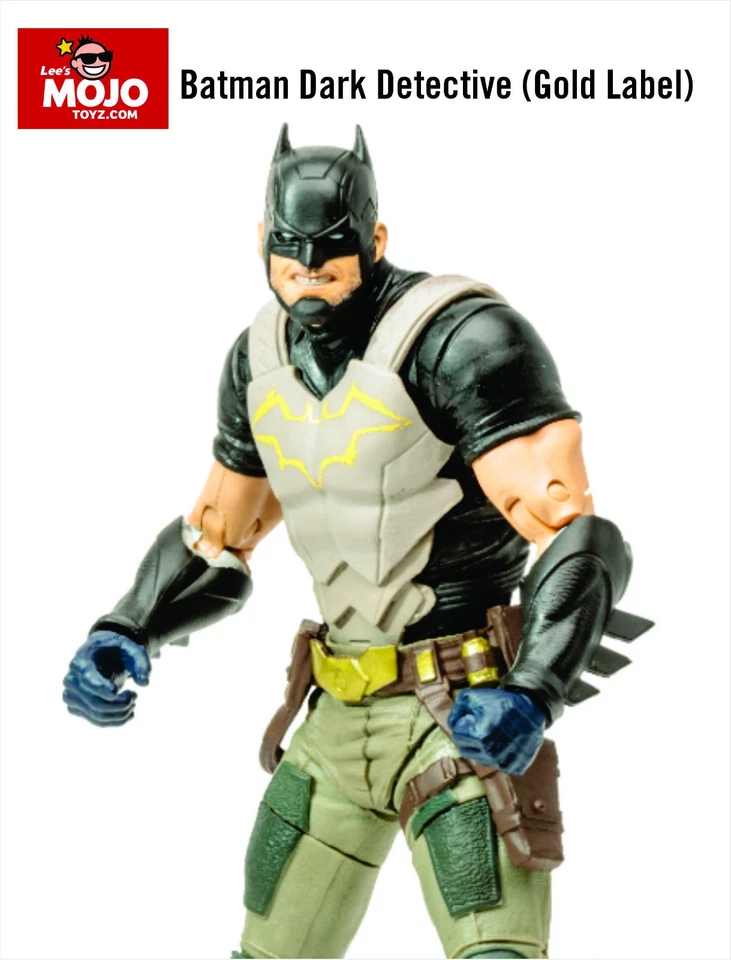 DC Comics Multiverse Gold Label Эксклюзив Бэтмен Темный Детектив НОВЫЙ В КОРОБКЕ!! - Изображение 4 из 4