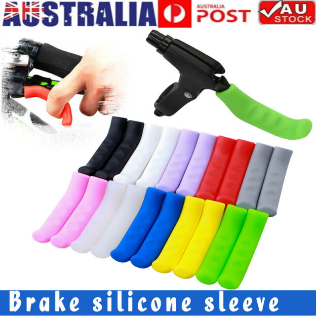 1 Pair Silicone Bicycle Lever Grips Protector Anti-Skid Bike Cycling Brake Cover