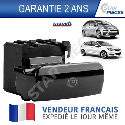 BOUTON FREIN A MAIN ELECTRIQUE CITROEN C4 PICASSO I & GRAND PICASSO I 2006-2013 - Photo 1/4