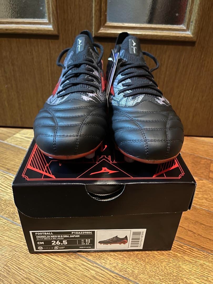 Mizuno Morelia NEO III SR4 26センチ Mizuno Soccer Cleats MORELIA NEO III SR4 JAPAN Sergio Ramos