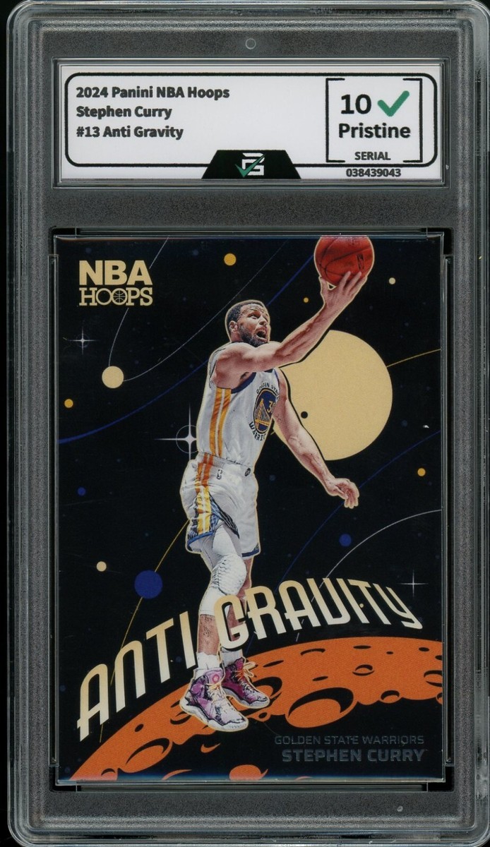 NBA panini Stephen Curry 10枚限定Card 2024 Panini NBA Hoops #13 Stephen Curry GRADED 10 GEM Mint Anti