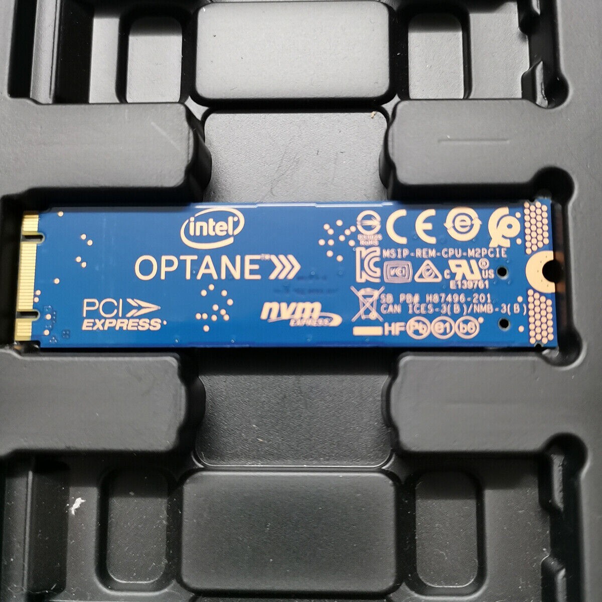 Intel Optane 64GB M10 Memory SSD M.2 2280 MEMPEK1J064GA PCIe 3.0