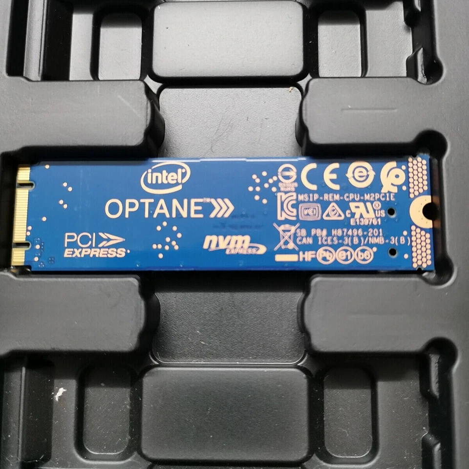New Intel Optane 64GB M10 Memory SSD M.2 2280 MEMPEK1J064GA PCIe 3.0 Xpoint NVMe - Image 4 of 4
