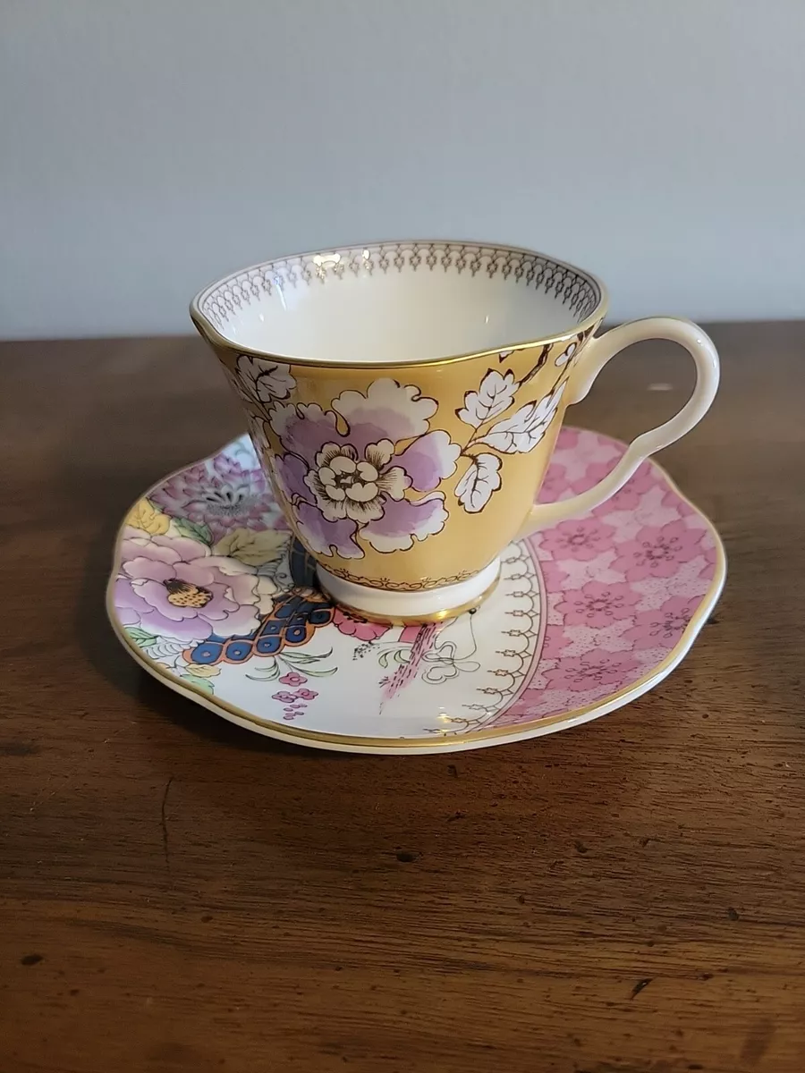 Wedgwood Harlequin Collection Deco Bloom Cup & Saucer