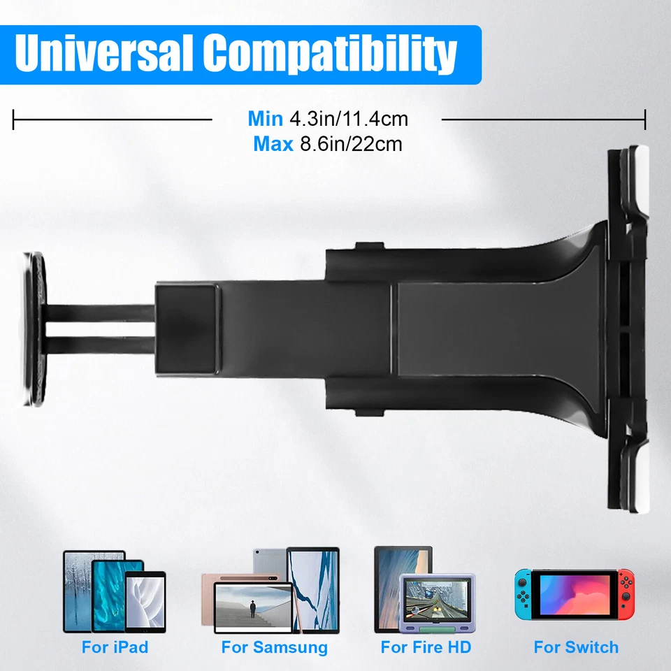 Universal Smart Phone Tablet Car Mount Holder Cup Stand Extendable Neck Cradle - Image 4 of 4