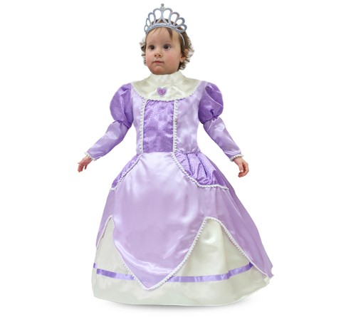 VESTITO COSTUME Maschera di CARNEVALE Primi Passi - PRINCIPESSA SOFIA | eBay