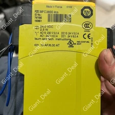 For Pilz PZE X4P C 787585 Safety Relay Expansion Module 24VDC 4n/o Spring-loaded