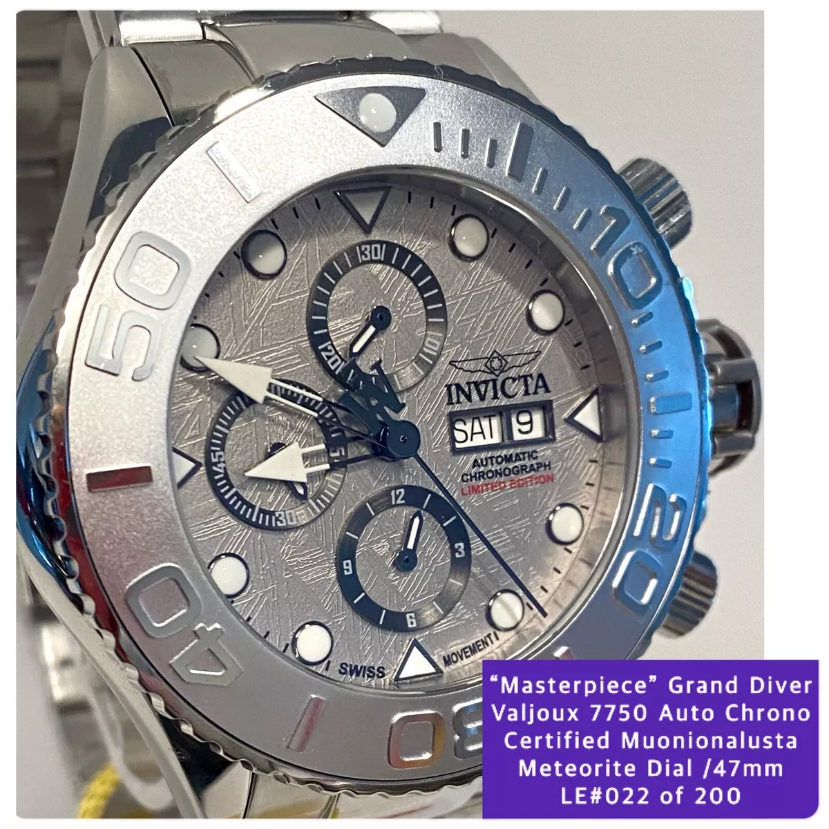 Invicta pro diver valjoux 7750 hot sale