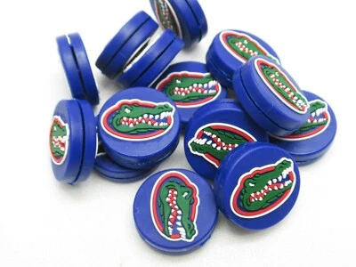 LOT OF 2X "GATORS" MASCOT SILICONE VIBRATION DAMPENERS TENNIS RACQUETS
