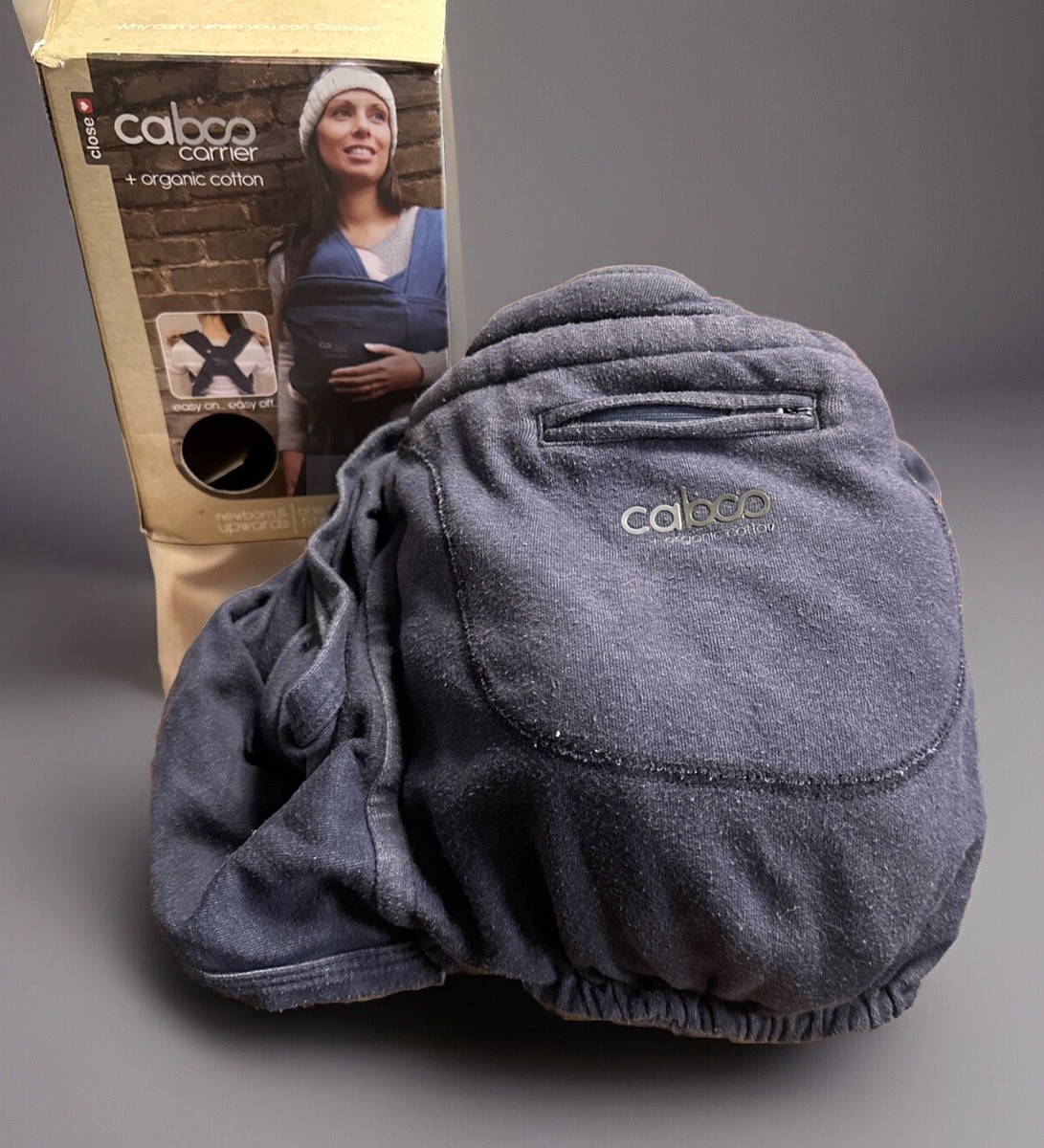 Caboo Carrier Organic Cotton Caboo Cotton Blend Close Caboo