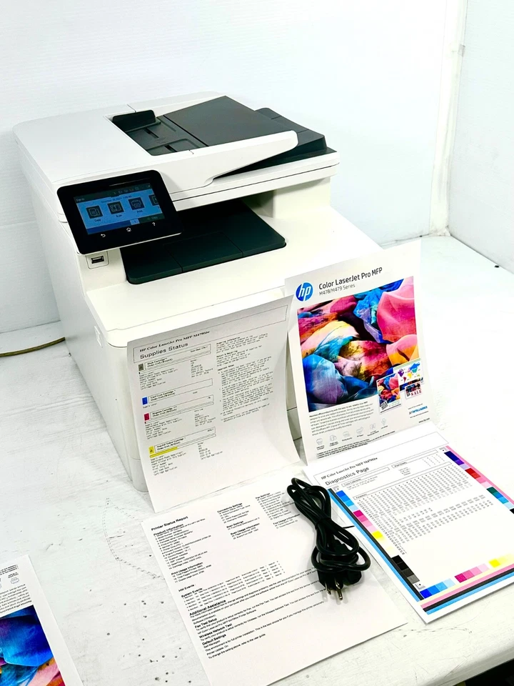 HP LaserJet Pro MFP M479FDW All-in-One Wireless Color Laser Printer, Pg: 10k - Image 3 of 4